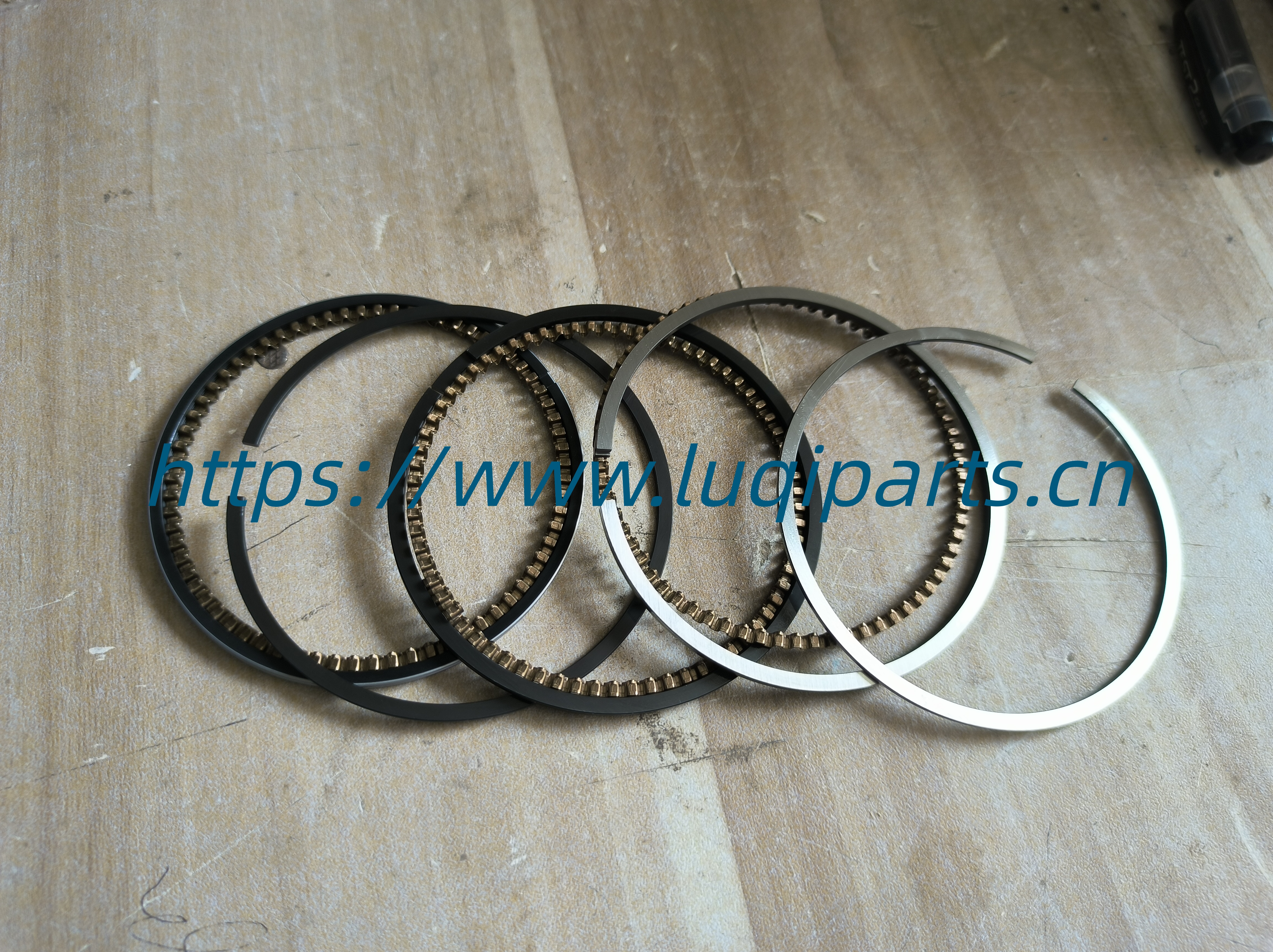 372-1DE1004030CA Piston rings +0.5 CHERY QQ 0.8L